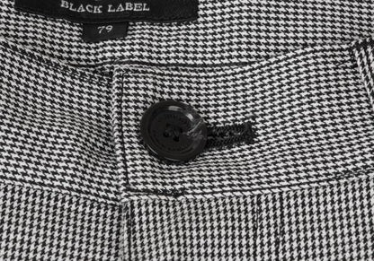 BURBERRY BLACK LABEL Cotton Poly Pants Black Size 79