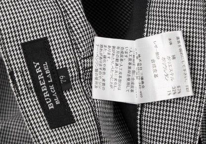 BURBERRY BLACK LABEL Cotton Poly Pants Black Size 79