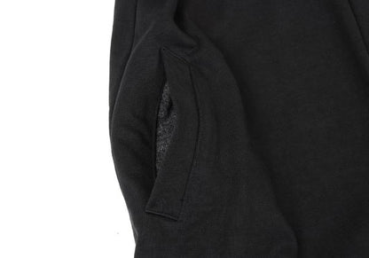 Y's Mixed Material Buttonless Jacket Black Size 3