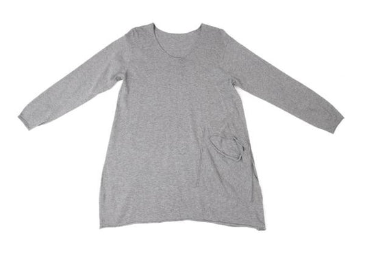 JURGEN LEHL Babaghuri Cotton Pocket Long Sleeve Gray Size M