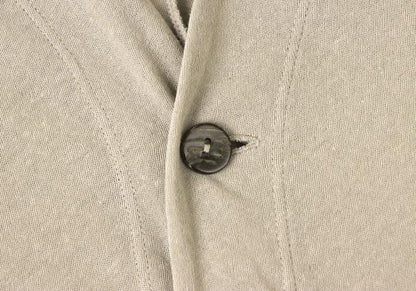 JURGEN LEHL Cotton Linen Dolman Cardigan Beige Size M