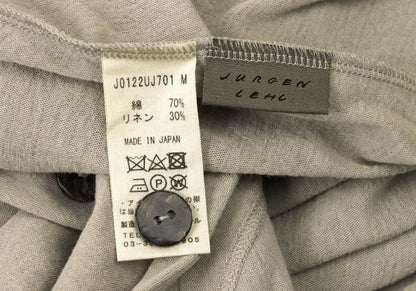 JURGEN LEHL Cotton Linen Dolman Cardigan Beige Size M