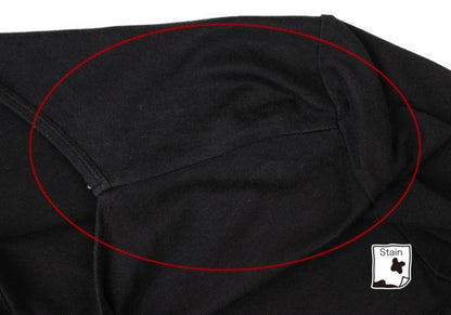 Y's Cotton Back Panel Short Sleeve Cardigan Black Size 2