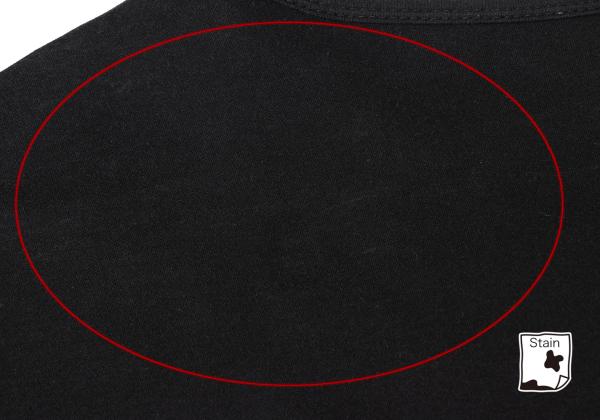 Y's Cotton Back Panel Short Sleeve Cardigan Black Size 2