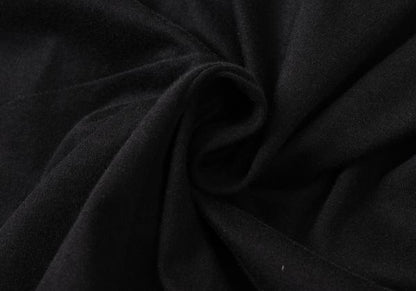Y's Cotton Back Panel Short Sleeve Cardigan Black Size 2