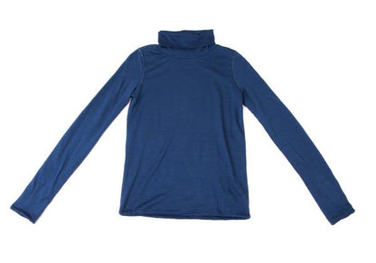 Maison Martin Margiela Wool Turtleneck Knit Blue Size S