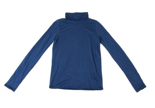 Maison Martin Margiela Wool Turtleneck Knit Blue Size S
