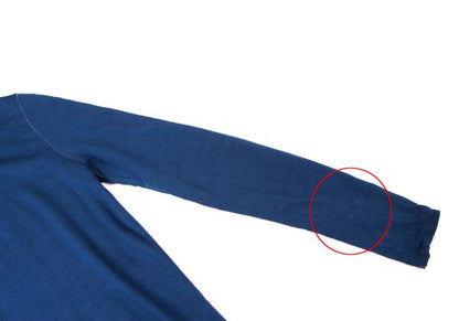 Maison Martin Margiela Wool Turtleneck Knit Blue Size S