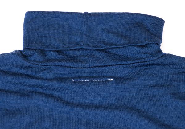 Maison Martin Margiela Wool Turtleneck Knit Blue Size S
