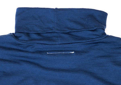 Maison Martin Margiela Wool Turtleneck Knit Blue Size S