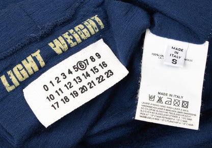 Maison Martin Margiela Wool Turtleneck Knit Blue Size S
