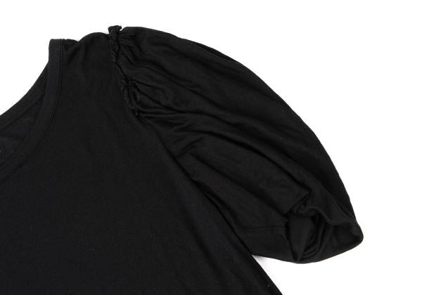 Y's Rayon Puff Sleeve Top Black Size 2