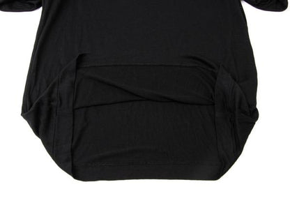 Y's Rayon Puff Sleeve Top Black Size 2