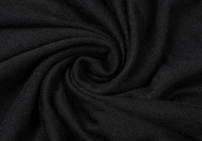 Y's Rayon Puff Sleeve Top Black Size 2