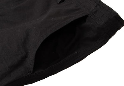 Y's Black Cotton Embroidered Wide Pants Size 2