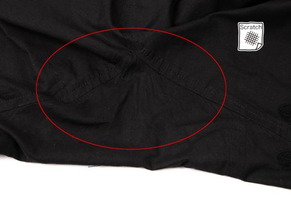 Y's Black Cotton Embroidered Wide Pants Size 2