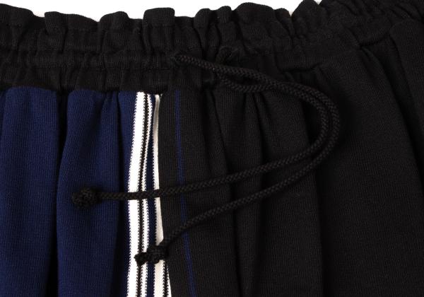 Y's 19AW Color Block Stripe Knit Skirt Multi Size 2