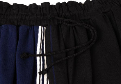 Y's 19AW Color Block Stripe Knit Skirt Multi Size 2