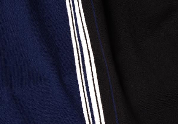 Y's 19AW Color Block Stripe Knit Skirt Multi Size 2