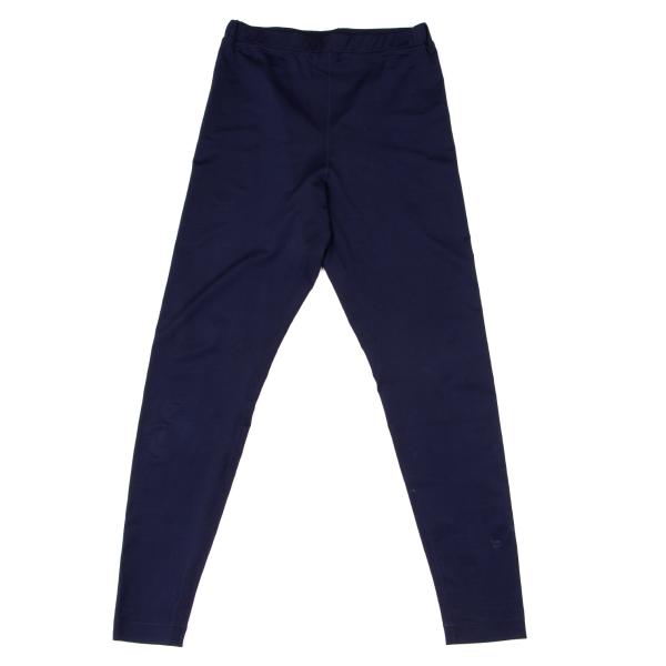 Jean Paul GAULTIER FEMME Stretch Nylon Leggings Navy Size 40