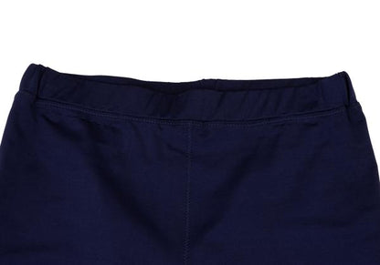 Jean Paul GAULTIER FEMME Stretch Nylon Leggings Navy Size 40