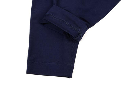 Jean Paul GAULTIER FEMME Stretch Nylon Leggings Navy Size 40