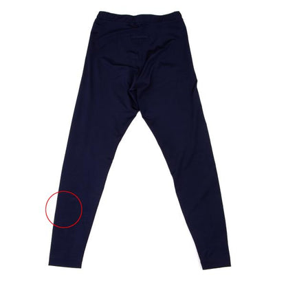 Jean Paul GAULTIER FEMME Stretch Nylon Leggings Navy Size 40