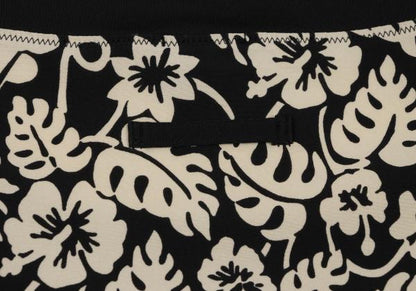 Jean Paul GAULTIER FEMME Botanical Print Top Black Size 40