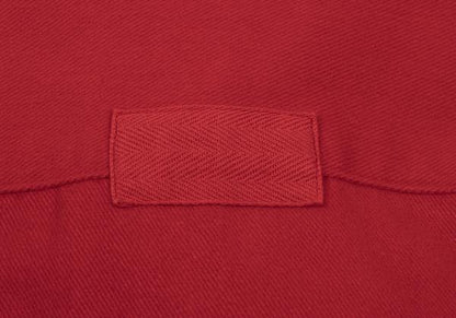 Papas Corduroy Collar Paneled Coverall Red Size L