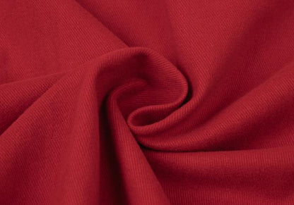 Papas Corduroy Collar Paneled Coverall Red Size L