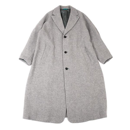 FRAPBOIS Light Gray Wool Poly Chester Coat Size 2