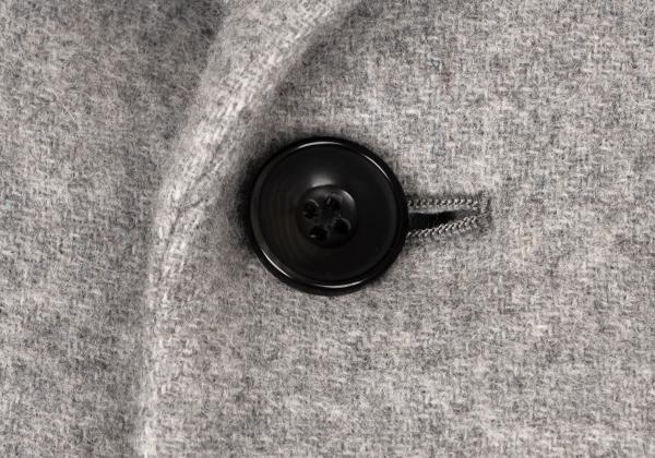 FRAPBOIS Light Gray Wool Poly Chester Coat Size 2