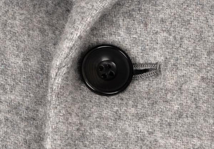 FRAPBOIS Light Gray Wool Poly Chester Coat Size 2