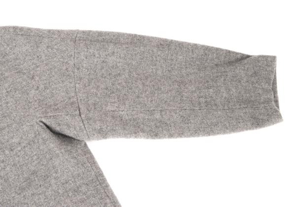 FRAPBOIS Light Gray Wool Poly Chester Coat Size 2