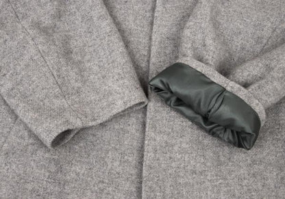 FRAPBOIS Light Gray Wool Poly Chester Coat Size 2