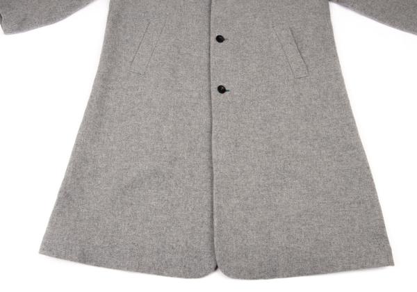 FRAPBOIS Light Gray Wool Poly Chester Coat Size 2
