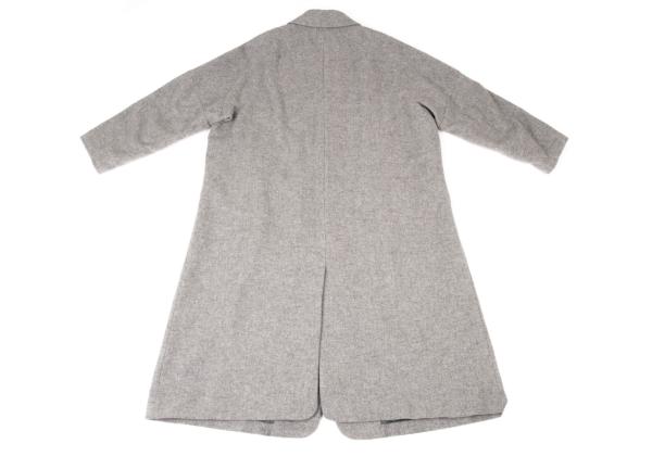 FRAPBOIS Light Gray Wool Poly Chester Coat Size 2