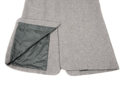 FRAPBOIS Light Gray Wool Poly Chester Coat Size 2