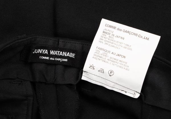 JUNYA WATANABE COMME des GARCONS Wool Shorts Black Size XS