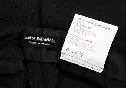 JUNYA WATANABE COMME des GARCONS Wool Shorts Black Size XS