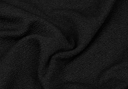 ISSEY MIYAKE I.S. Polyester Long Sleeve Top Black Size M