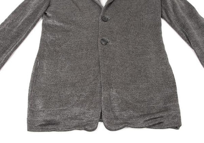 EMPORIO ARMANI Gray Viscose 2B Jacket Size 46