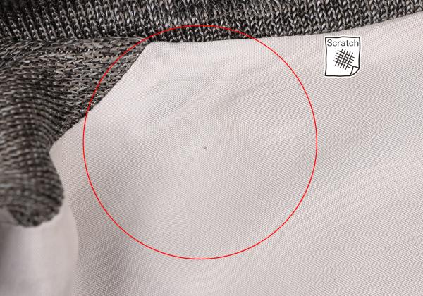 EMPORIO ARMANI Gray Viscose 2B Jacket Size 46