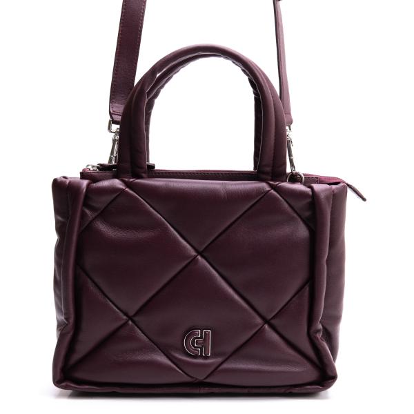 COLE HAAN Quilted Leather 2-Way Bag Size F