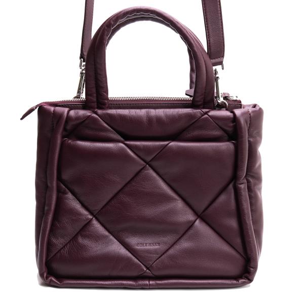 COLE HAAN Quilted Leather 2-Way Bag Size F