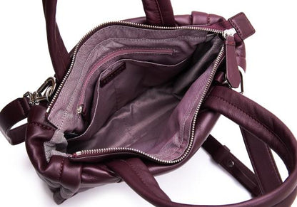 COLE HAAN Quilted Leather 2-Way Bag Size F