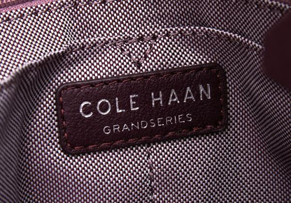 COLE HAAN Quilted Leather 2-Way Bag Size F