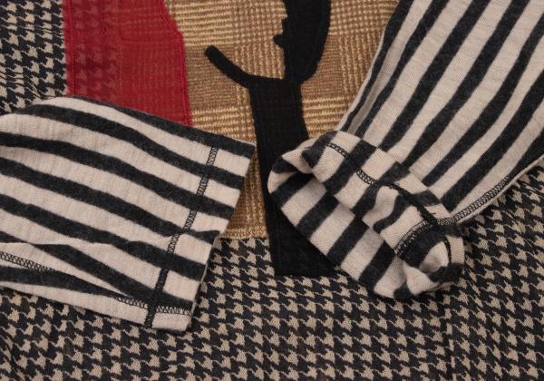 Jean Paul GAULTIER Powernet Mask Patch Shirt Multi Size M