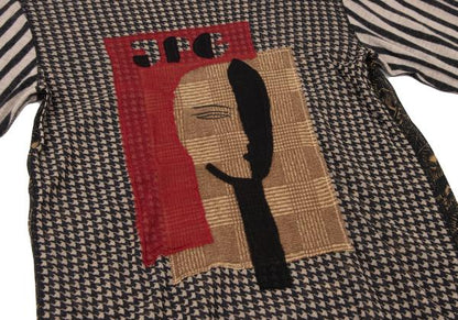 Jean Paul GAULTIER Powernet Mask Patch Shirt Multi Size M