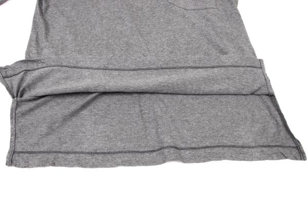 COMME des GARCONS HOMME PLUS Gray Cotton Polo Shirt Size M